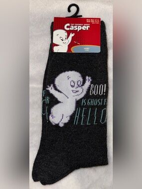 Casper the Friendly Ghost Graphic Crew Socks